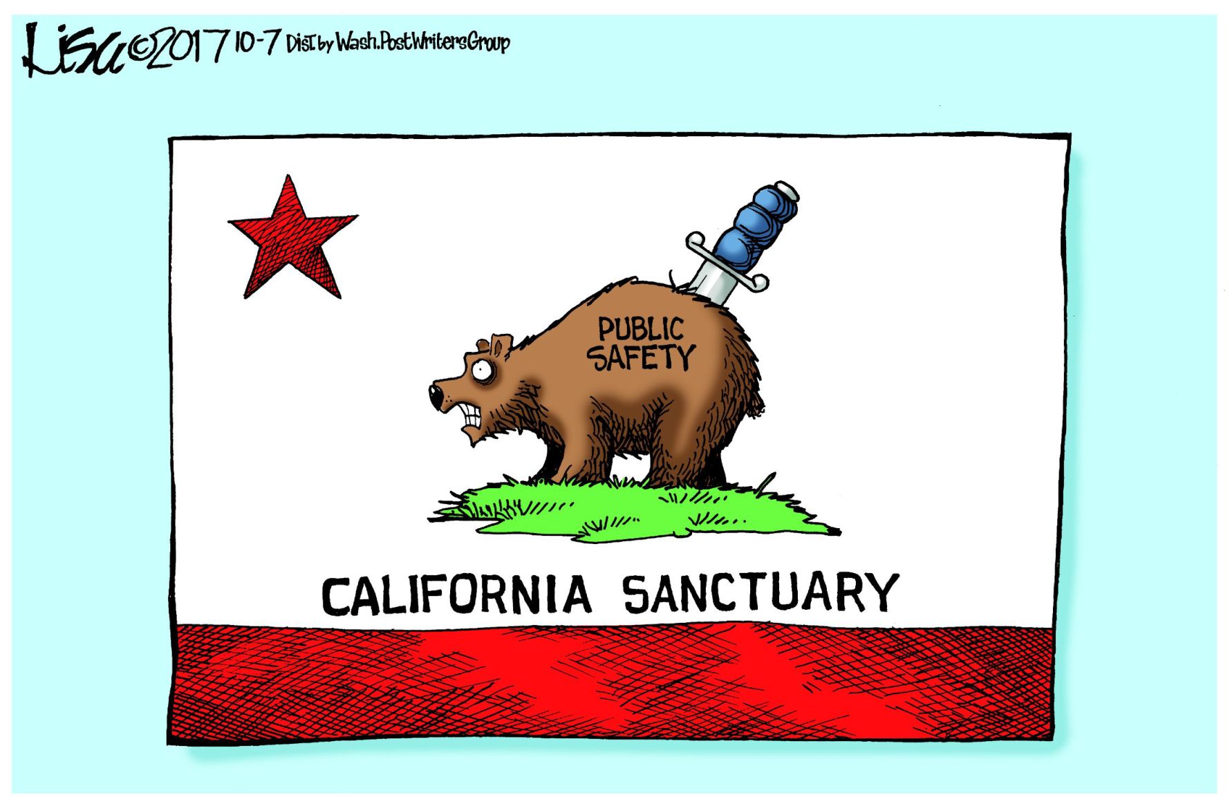 Lisa Benson cartoon